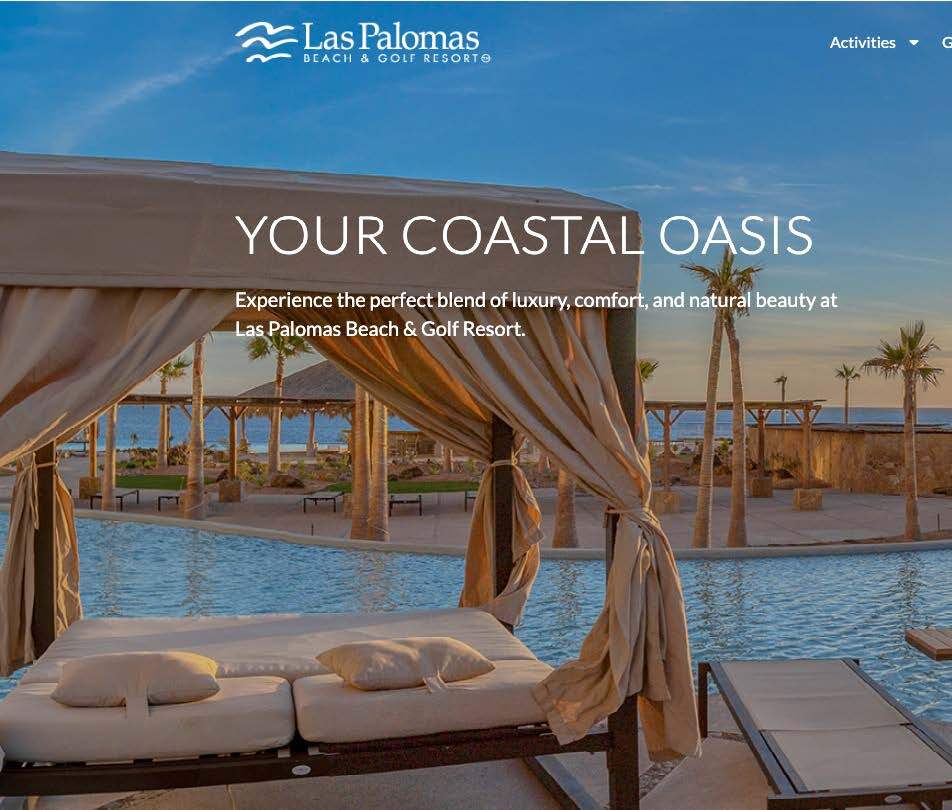 Las Palomas Website Redesign Turns Clicks into Bookings