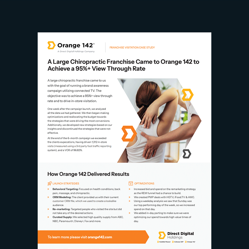 O142 Case Study Chiropractic